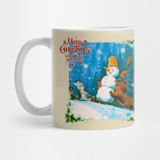 happy new year and merry christmas Mug